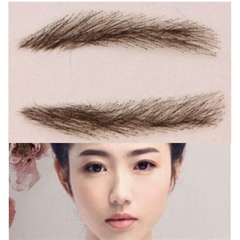 Buy 0015free Shipping Ladys Eyebrowshuman Hair