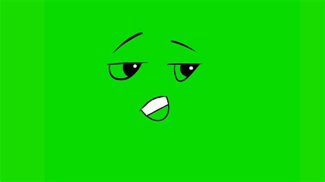 Mouth Talking Movement Cartoon Green Screen Expression Animation