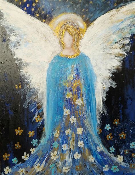 Angels Among Us Ll Painting By Alma Yamazaki Fine Art America