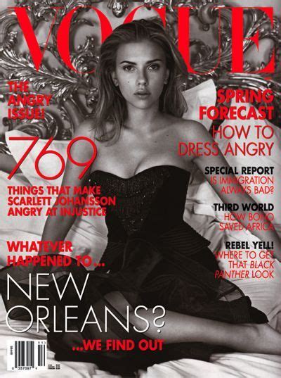 Scarlett Johansson Magazine Covers Scarlett Johansson Vogue Vogue