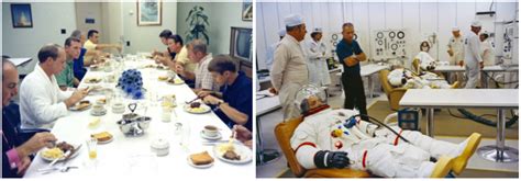 Left At The Traditional Prelaunch Breakfast Apollo 15 Astronauts