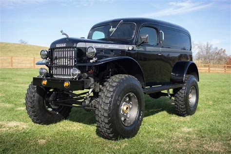 Icon can either fit the mechanical system of a ramp 2500 or 3500 mega cab in the classic power wagon. 1960 Dodge Power Wagon | GAA Classic Cars
