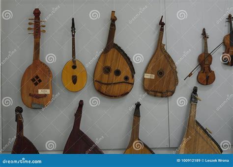 Ukrainian Folk Music Instruments Editorial Stock Image Image Of Lute