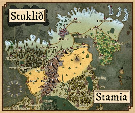 My First Wonderdraft Map Stuklið And Stamia Rwonderdraft