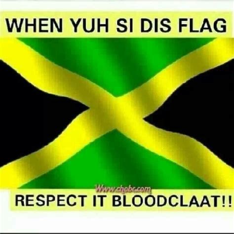 Respect The Flag Jamaican Quotes Jamaica History Jamaican People