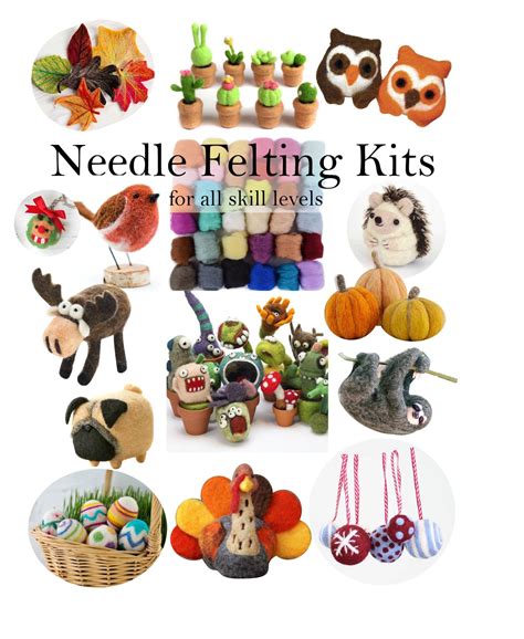 Cutest Needle Felting Kits For All Skill Levels Sustain My Craft Habit