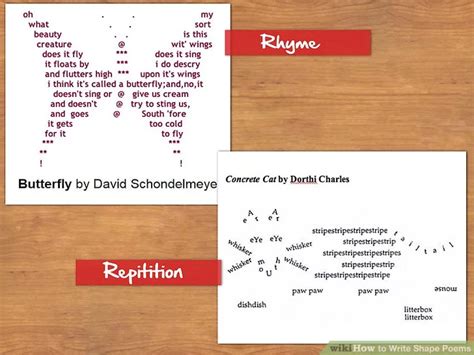 How To Write Shape Poems 14 Steps With Pictures Wikihow Concrete