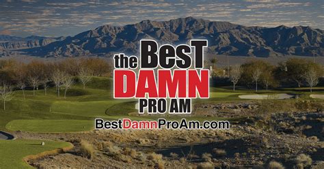 In this article, i'd like to focus in on that last point: Best Damn Pro Am | Coming in 2021 | Las Vegas, NV