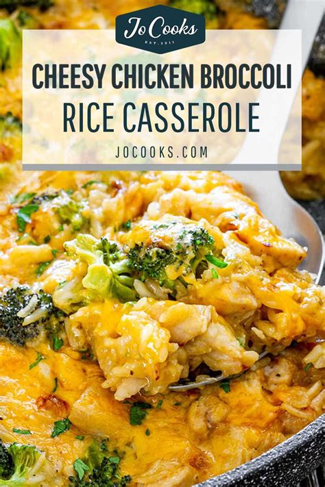 Cheesy Chicken Broccoli Rice Casserole In A Skillet