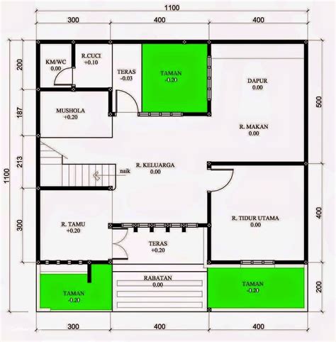 Inilah desain rumah minimalis sederhana type 54 ukuran 6x9 meter dengan 2 kamar tidur. Denah Ruangan Rumah Ukuran 6x9 - Denah Ruangan