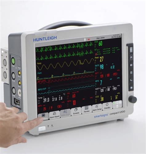 Huntleigh Smartsigns Compact Sc1200 Patient Monitor Hce