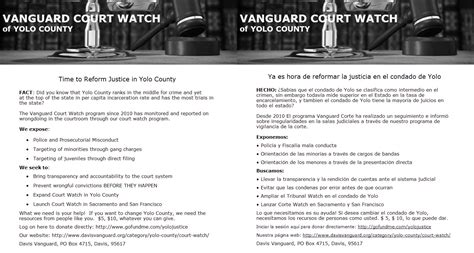 Crowd Sourcing The Vanguard Court Watch Expansion Davis Vanguard
