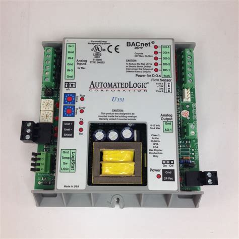 Automated Logic Alc U551 Zone Heat Pump And Fan Coil Controller