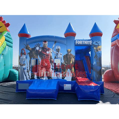 Fortnite Bouncy Castle Heart Inflatables Factory