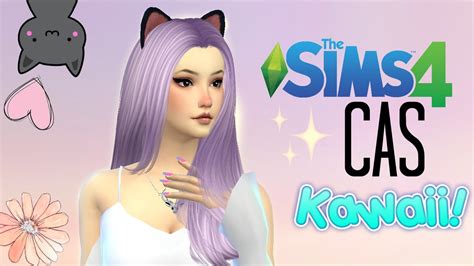 Sims 4 Cas Kawaii Lily Youtube