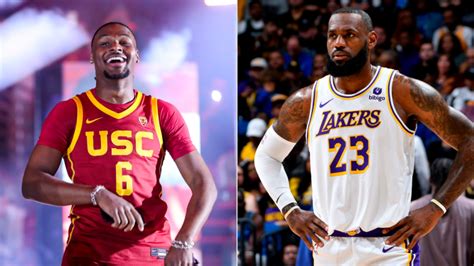 Lakers Draft Picks 2024 How Bronny James Could Team Up With Lebron In