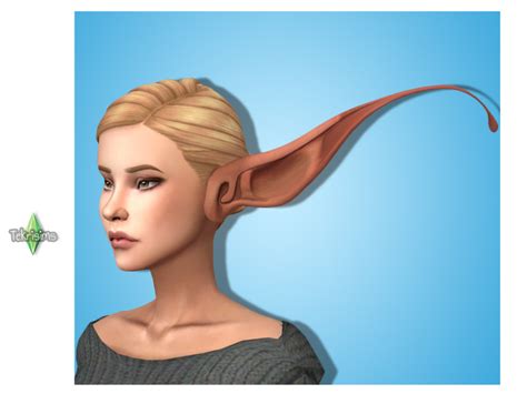 Download 『simfileshare』 Fairy Ears Sims 4 Womens Hairstyles