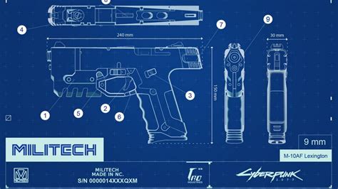 Cyberpunk Red Weapons List Cyberpunk 2077