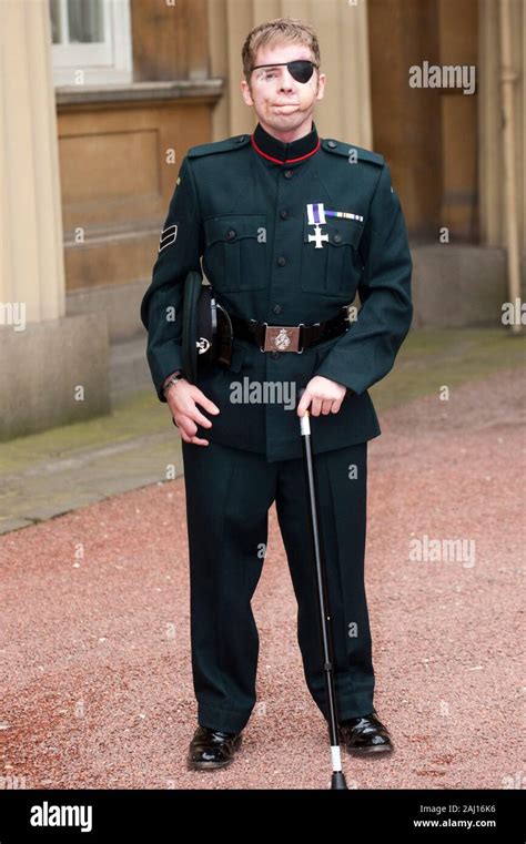Corporal Ricky Fergusson From The Rifles Regiment Who Received A
