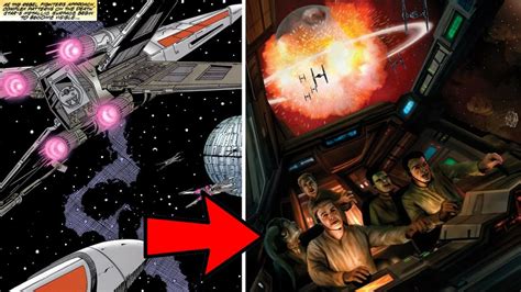 How Imperial Defectors Escaped The Death Star During The Battle Of