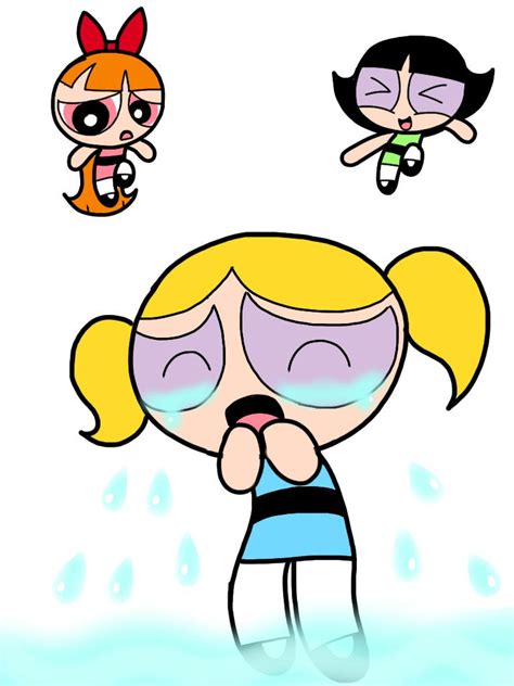Bubbles Crying A Lot Redraw By Kareena08 On Deviantart