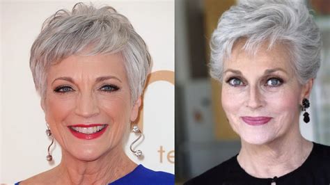 If your hair is fine, this pixie haircut with punk rock attitude is for you. hairstyles For 70 Year Old Women With Thin Hair - YouTube