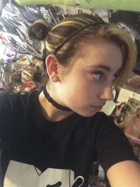 Depending on how short, you could do half up half down which is super cute no matter how long your hair is, you could french braid your hair into the buns starting from the bottom/your neck or you could pin it up with multiple bobby pins. How Fitting: How To: Space Buns (For Short Hair)