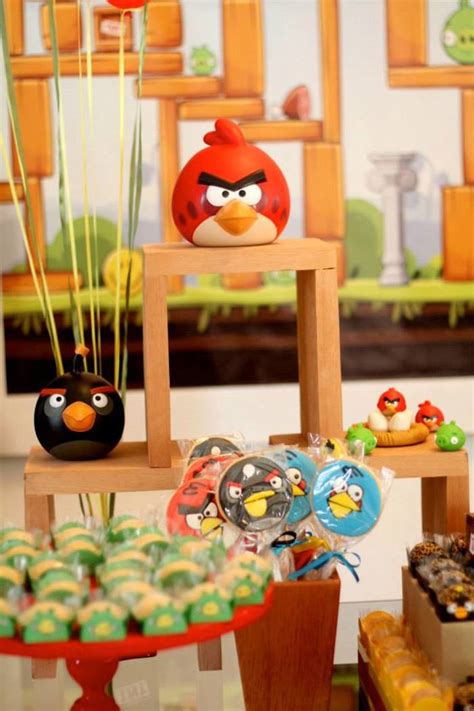 Karas Party Ideas Angry Birds Themed Birthday Party Ideas Planning