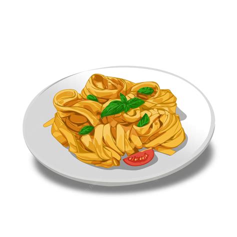 Premium Vector Spaghetti Pasta Cartoon Vector Icon