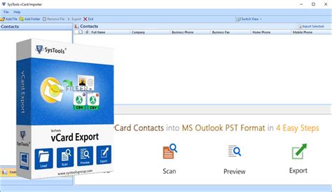 Systools Vcard Importer 60 Free Download Filecr