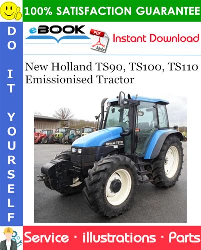 New Holland Ts90 Ts100 Ts110 Emissionised Tractor Parts Catalog