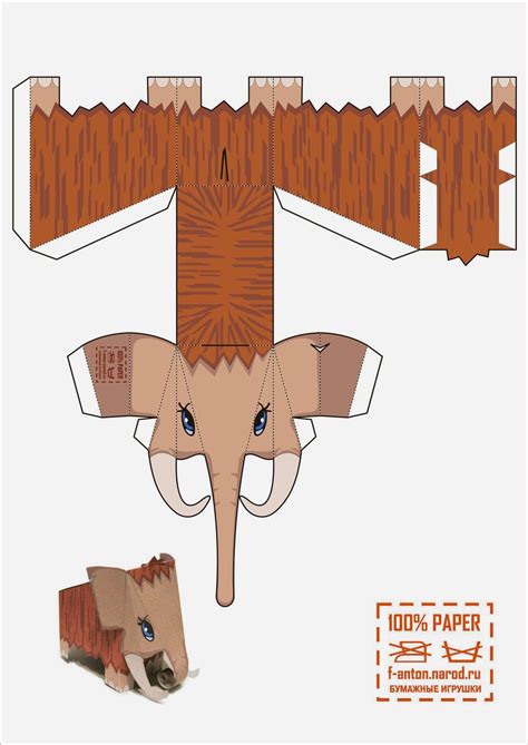 Paper Toy Printable Paper Toys Template 3d Paper Crafts