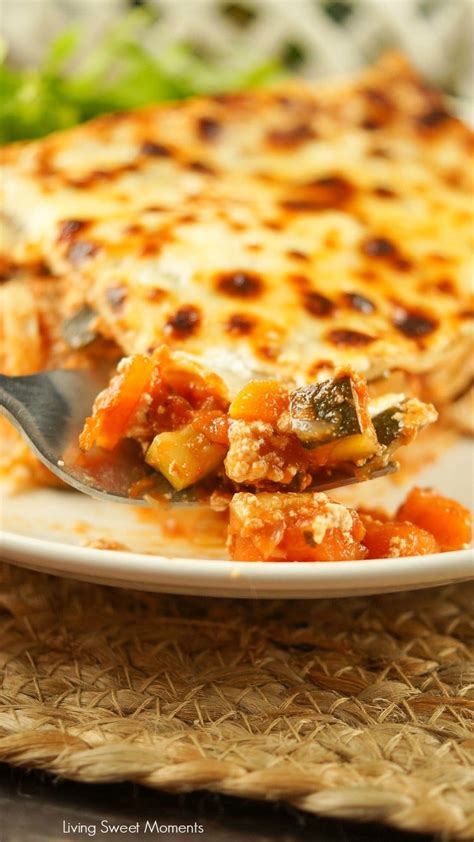 The key is to use them along with a healthful. Low Fat Vegetarian Lasagna Recipe - Living Sweet Moments