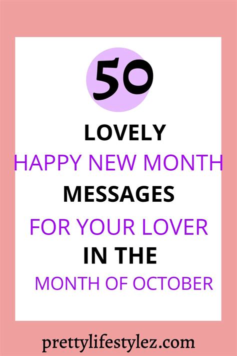 50 Lovely Happy New Month Messages For Your Lover Happy New Month