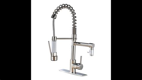 Your kitchen is your command center. Eyekepper Aquafaucet Brushed Nickel Kitchen Sink Faucet ...