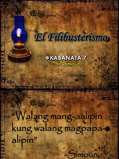 Kabanata 5 El Filibusterismo Philippin News Collections