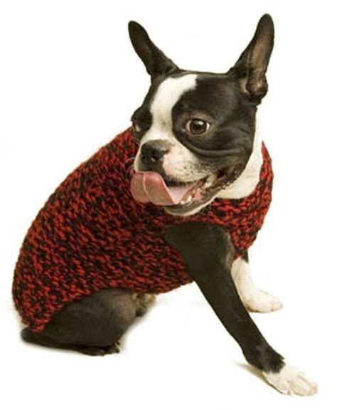 Need For Tweed Dog Sweater Lion Brand Wool Ease Thick