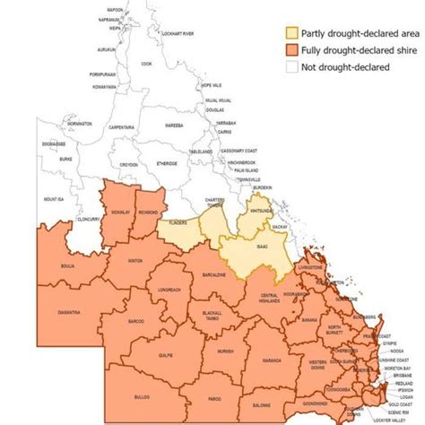 New Drought Declarations Across 8 Regions In Queensland Australia As