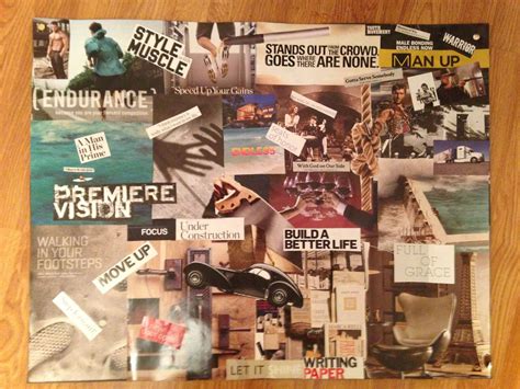 An Uncrafty Guys Guide To Making A Vision Board Making A Vision