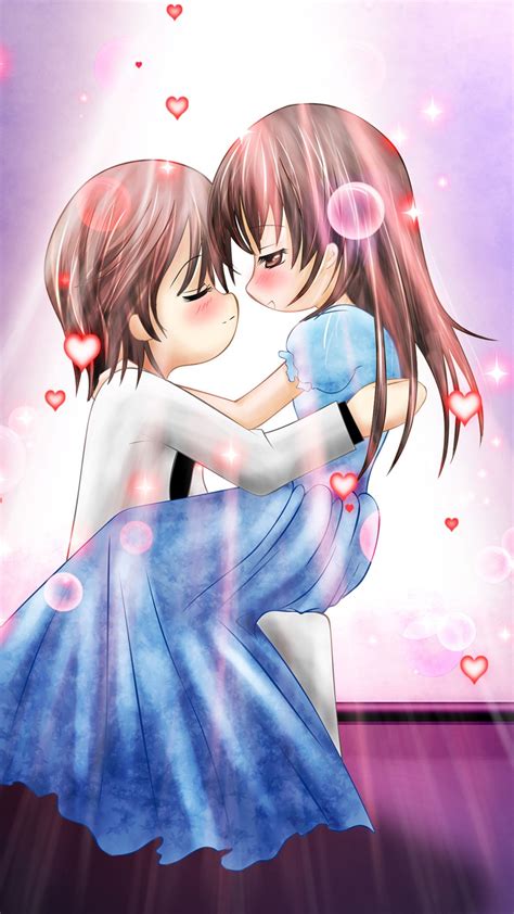 Anime Couple Hug Cry Wallpapers Wallpaper Cave