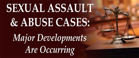 Sexual Assault And Abuse Cases Major Developments Are Occurring Mcandrews Law Firm