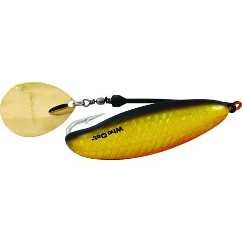 Bomber Bswwrsb3390 Who Dat Weedless Weedless Rattling Spinner Spoon 2
