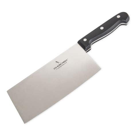 chopped stainless steel cleaver butcher knife kitchen cutting chopping tool food ebay