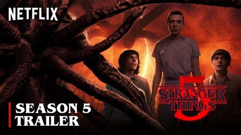 Stranger Things Season 5 Trailer Released Date Announcement NETFLIX