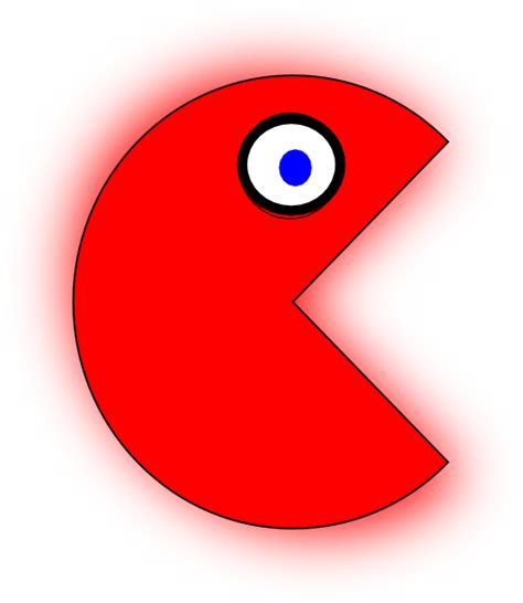 New Image - Red Pacman Png Clipart - Full Size Clipart (#121691) - PinClipart