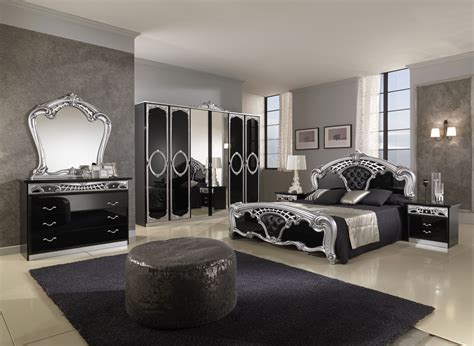 An ideal bedroom will have two mirrors: Black mirrored glass bedroom furniture - make your home ...