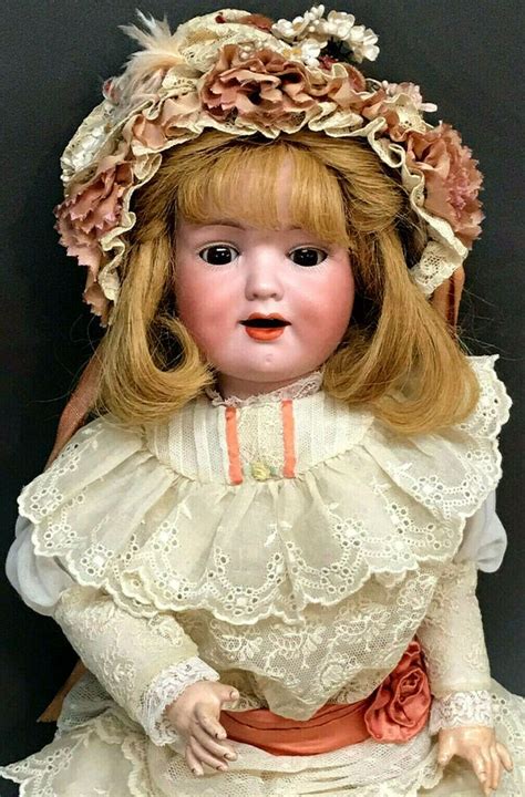 Rare 19 590 A5m Drgm Armand Marseille Antique Character Doll Bisque