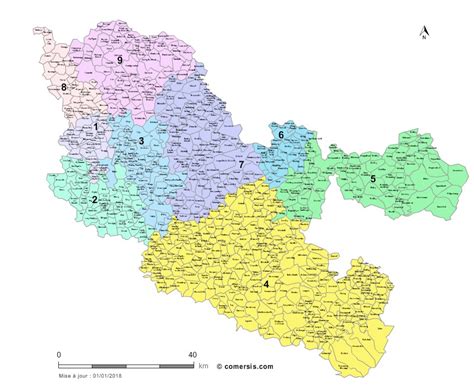 Carte Personnalisable Des Circonscriptions De La Moselle