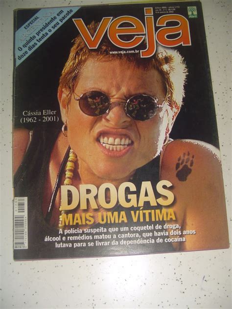 Revista Veja 1733 Cássia Eller Elis Vera A Vida Em Cuba 2002 Mercado