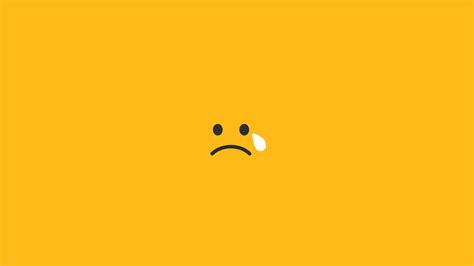 Support us by sharing the content, upvoting wallpapers on the page or sending your own background pictures. 1920x1080 Sad Tears Smiley Minimalism 4k Laptop Full HD ...